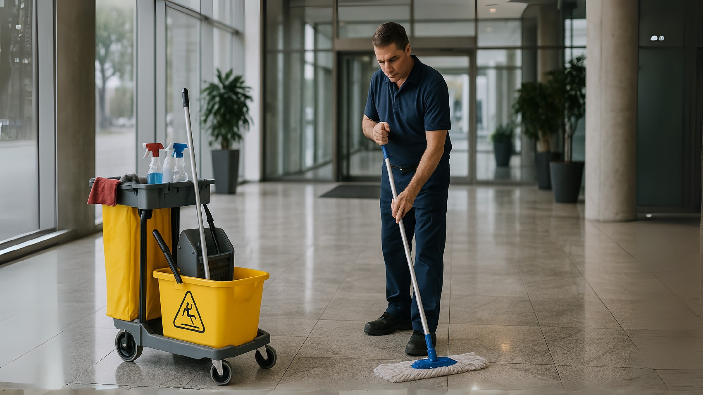 Trusted labour contractor discussing staffing requirements