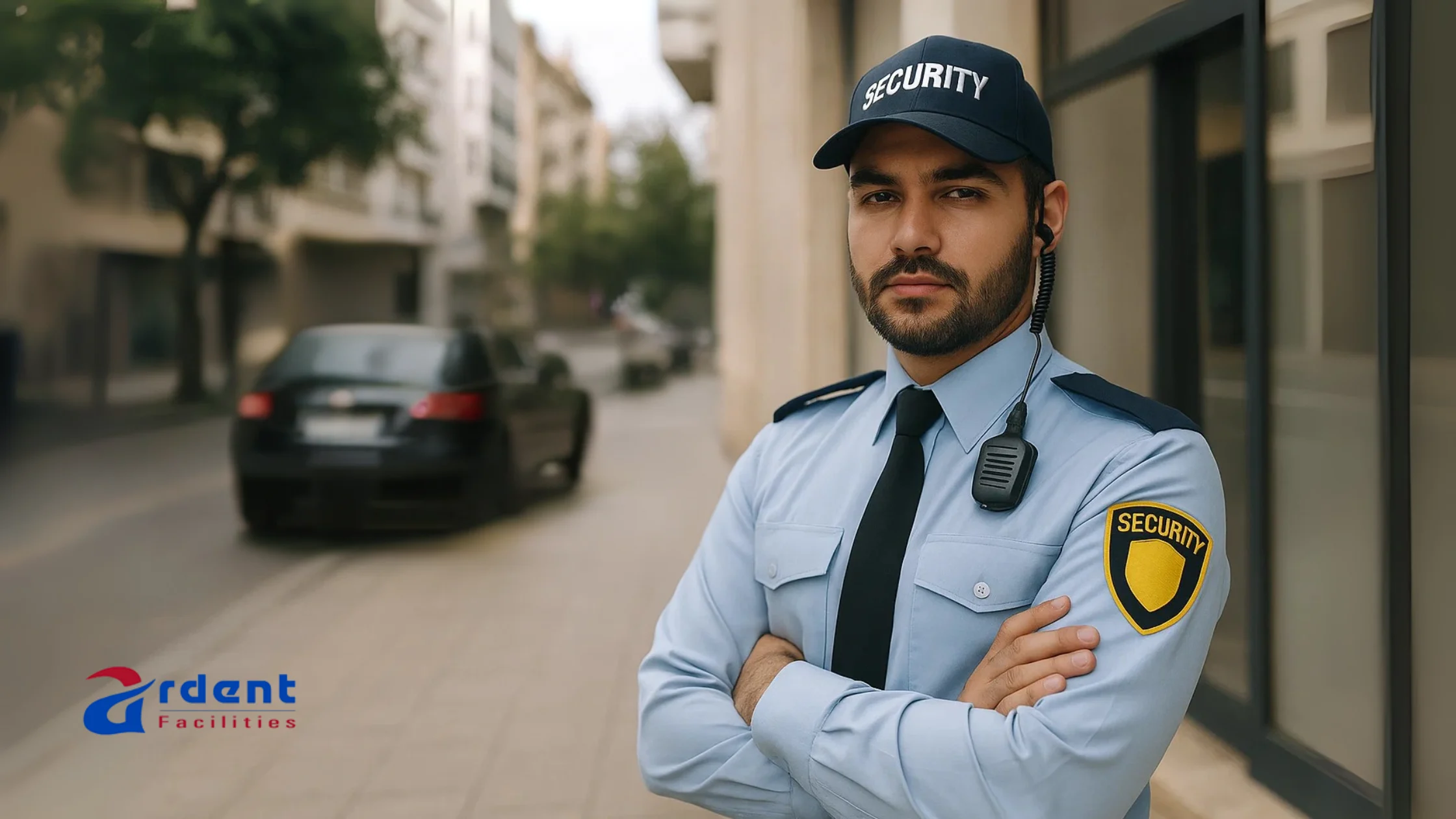 Professional security guard Services at commercial building in Ahmedabad