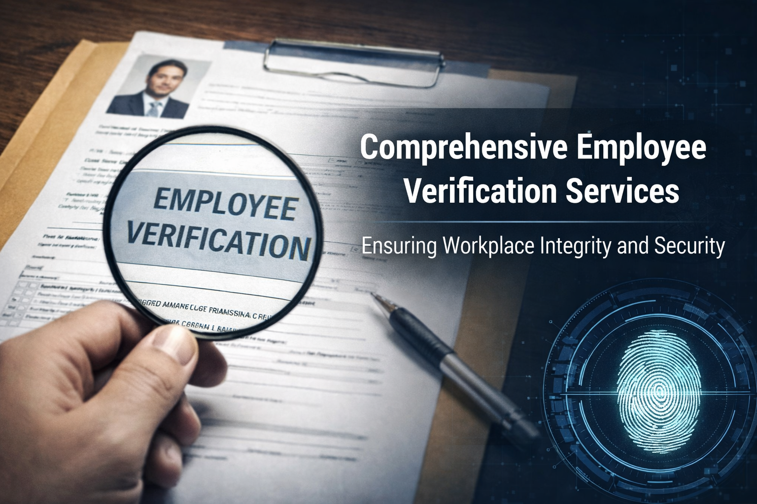 Employee Verification Services: Ensuring Workplace Integrity and Security