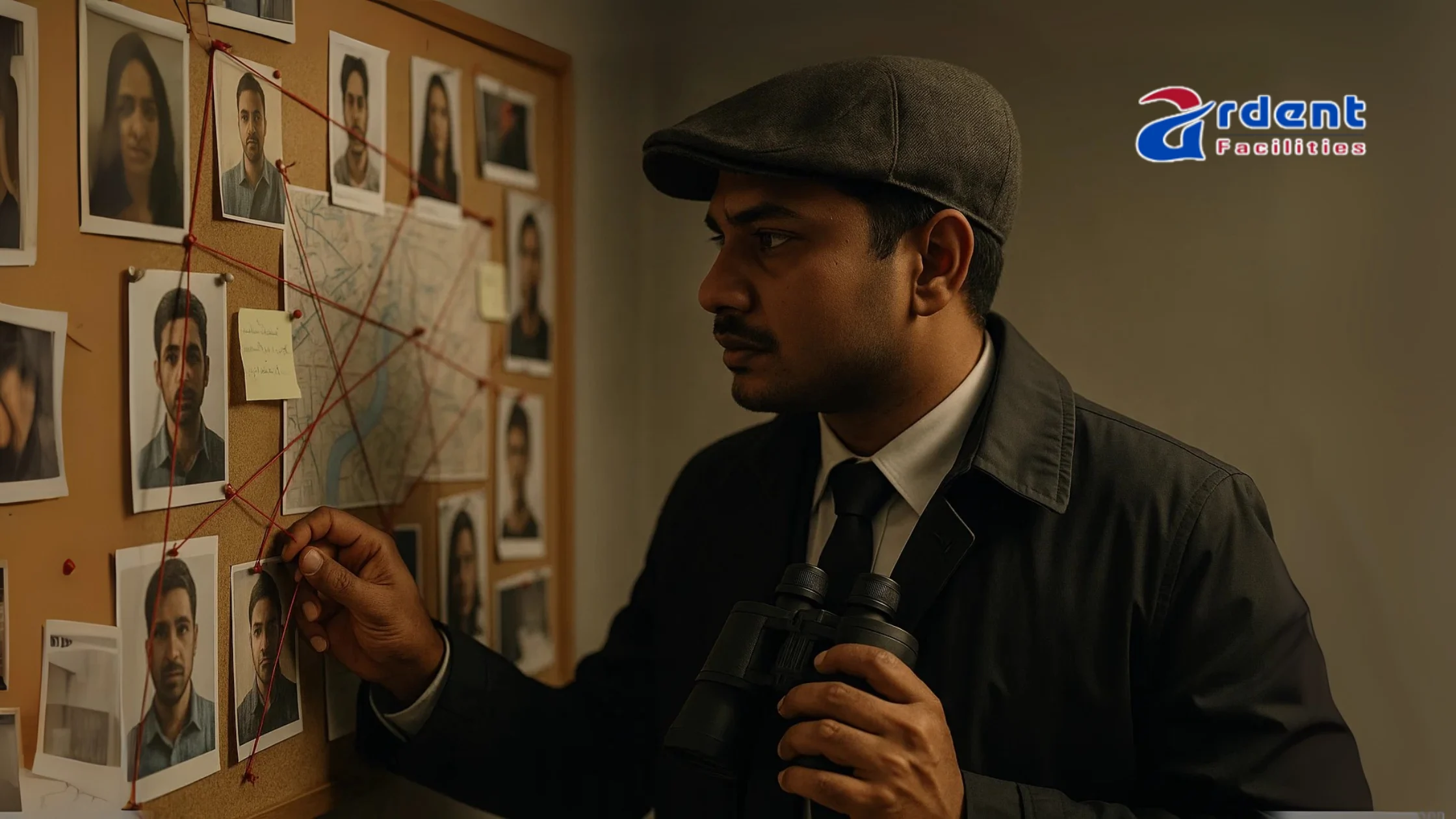Private detective conducting surveillance in Ahmedabad