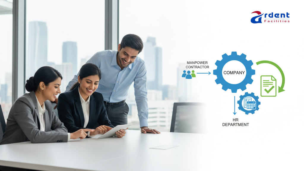 manpower contractor reducing hr workload in industrial company