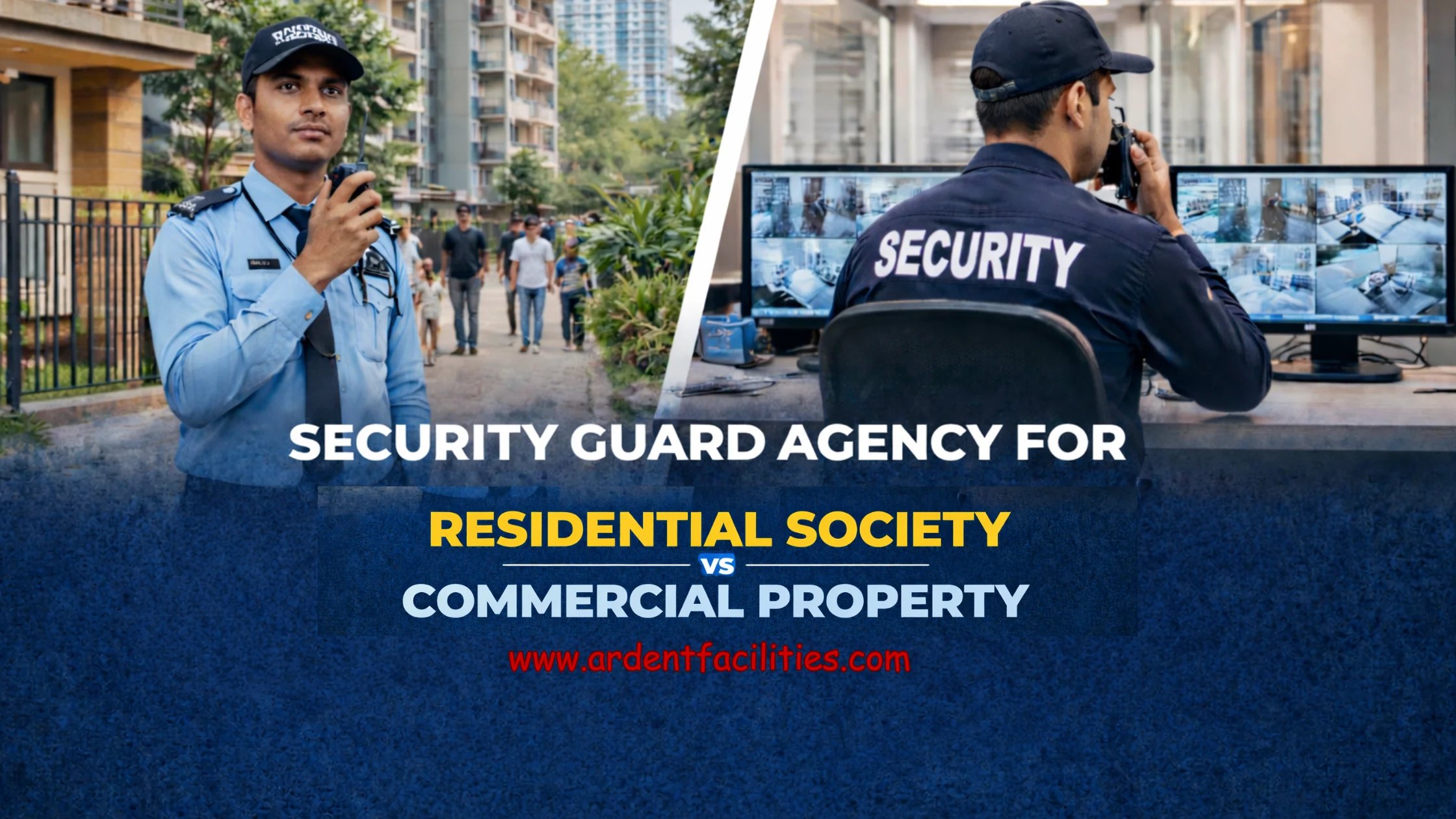 Security guard Agency for residential society and commercial property in Ahmedabad