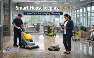 Smart Housekeeping Services How Tech Is Changing Cleaning (1) tech-enabled housekeeping services are redefining cleanliness for offices, industries,