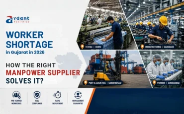 manpower supplier solving worker shortage in Gujarat factories