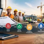 From Labour Indent to Site Deployment: The Steps Between Requesting Workers and Starting Operations